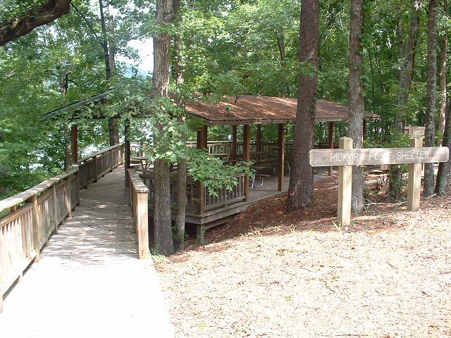 Hickory Point Shelter, Rocky Branch