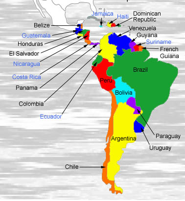 South America Water Resources Assessments of Latin America and the Caribbean